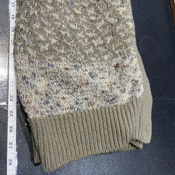 M.J. Carroll Button Front Cardigan Size Large Wool Grandpa Sweater Retro 90s Vtg - Picture 7 of 7